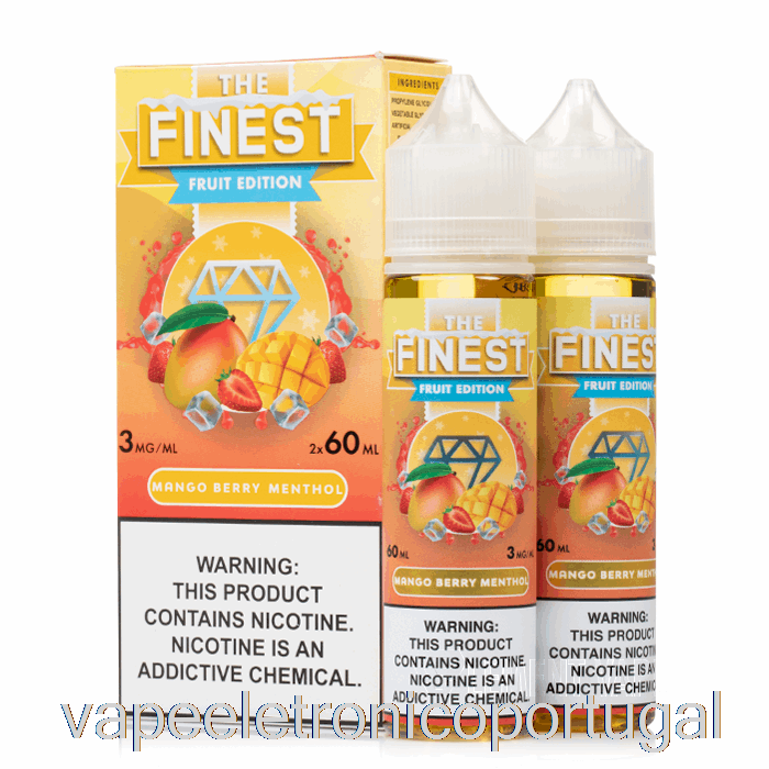 Vape Eletronico Manga Berry Mentol - A Melhor Edição De Frutas - 120ml 6mg